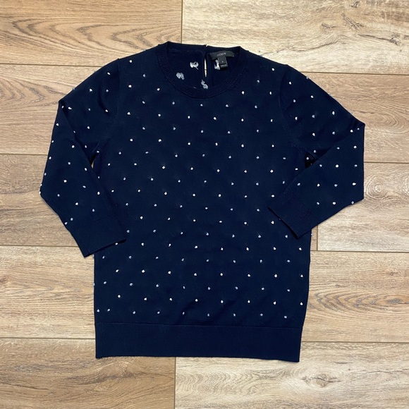 J. Crew | Sweaters | J Crew French Knot Merino Wool Sweater | Poshmark